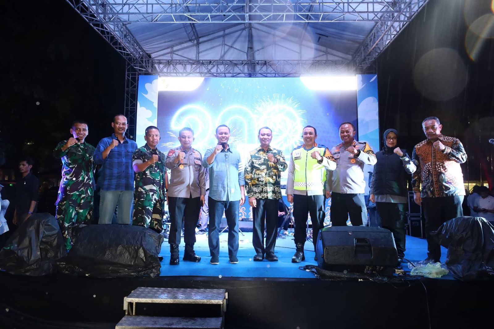 Wako Pekanbaru Pastikan Situasi Kondusif Saat Malam Tahun Baru 2026