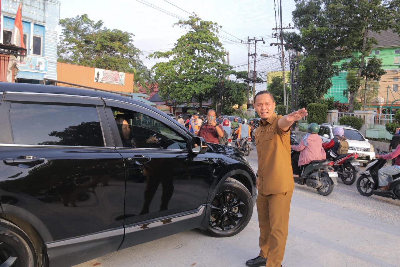 Urai Kemacetan, Walikota Agung Resmikan Jalur Baru di Jalan Lobak